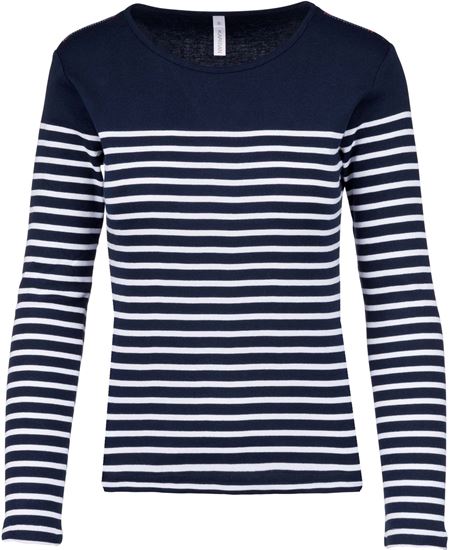 Immagine di T-shirt Donna manica lunga Marinaio