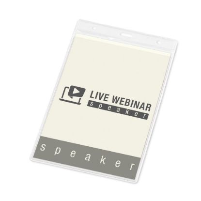 WHITMAN. Porta badge verticale