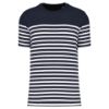 T-shirt uomo in stile marinaro Bio girocollo