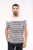 T-shirt uomo in stile marinaro Bio girocollo