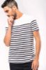 T-shirt uomo in stile marinaro Bio girocollo