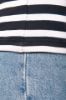 T-shirt donna in stile marinaro Bio girocollo