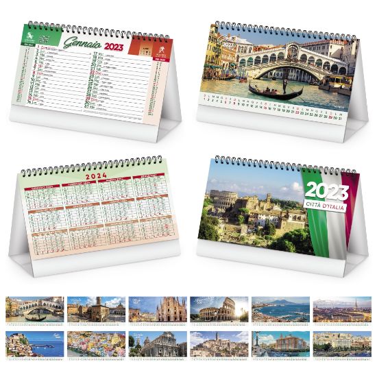 Immagine di Calendario da tavolo Città d'Italia PA401