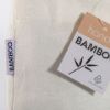 Shopper in fibra di bambù 135 g/m2, manici lunghi