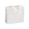 Shopper con soffietto in  R-pet  80g/m2, manici lunghi