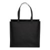 Shopper con soffietto in  R-pet  80g/m2, manici lunghi