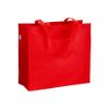 Shopper con soffietto in  R-pet  80g/m2, manici lunghi