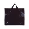 Shopper in PP  riciclato laminato 120g/m2, manici corti e soffietto
