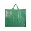 Shopper in PP  riciclato laminato 120g/m2, manici corti e soffietto