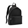 Zaino in PET riciclato  melange, 2 tasche e spallacci regolabili