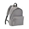 Zaino in PET riciclato  melange, 2 tasche e spallacci regolabili