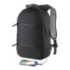Zaino porta computer in poliestere 600D. Tasca principale porta pc e 3 tasche frontali