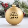 Immagine di PALLINA DI NATALE IN PLASTICA INFRANGIBILE ID2512P