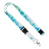 Immagine di Lanyards / collarino  in poliestere con moschettone in metallo 