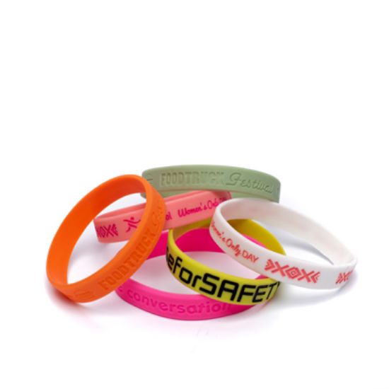 Immagine di Braccialetti in silicone 