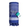 Telo mare/pareo  in cotone riciclato stile futa da 350 gr/m2