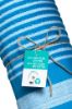 Telo mare/pareo  in cotone riciclato stile futa da 350 gr/m2