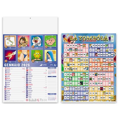 Calendario Cabala PA114