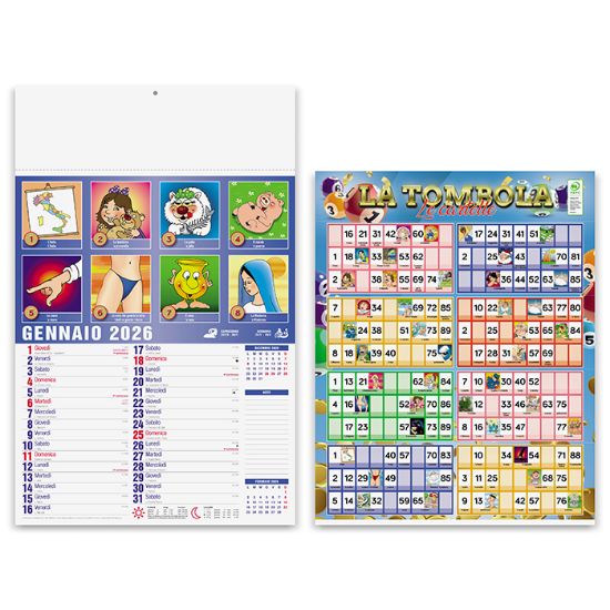 Calendario Cabala PA114