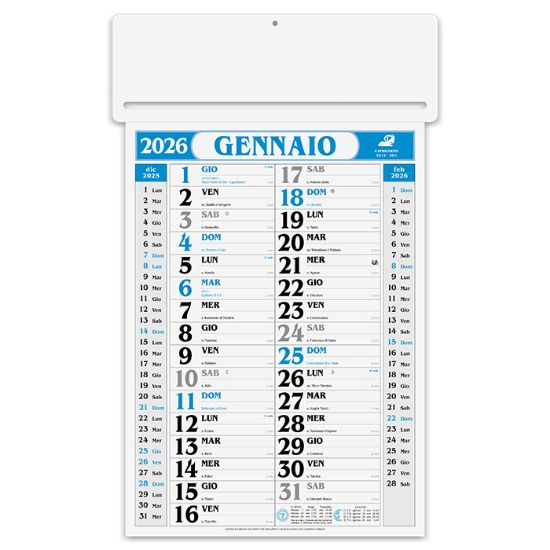 Calendario Passafoglio PA550