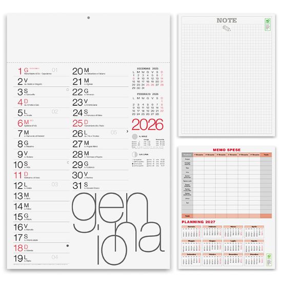 Calendario Moderno PA615