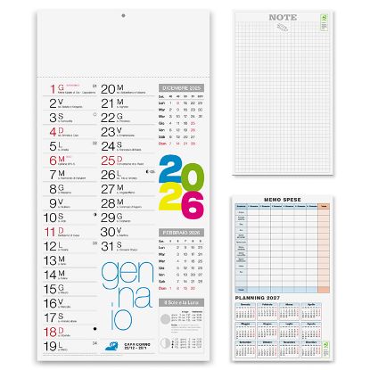 Calendario Shaded Moderno PA654
