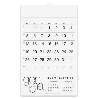 CALENDARIO OLANDESE WHITE PA513