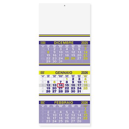 Calendario Trio Fluo PA500