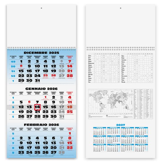Calendario Spiral PA508