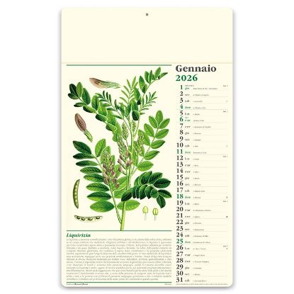CALENDARIO ERBORISTERIA PA011