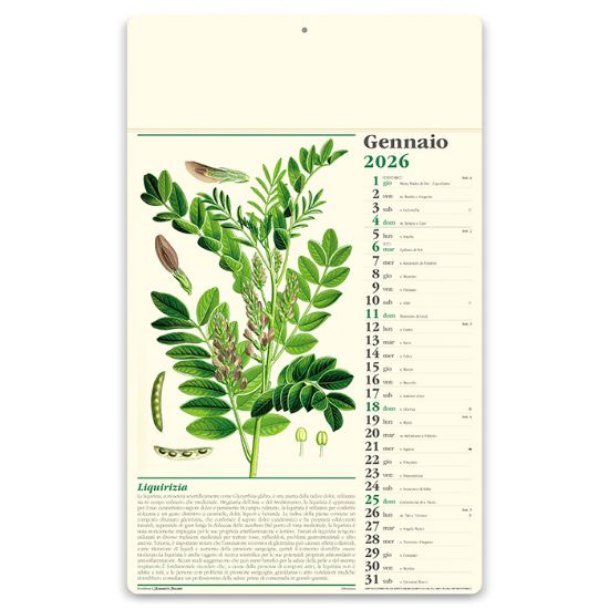 CALENDARIO ERBORISTERIA PA011