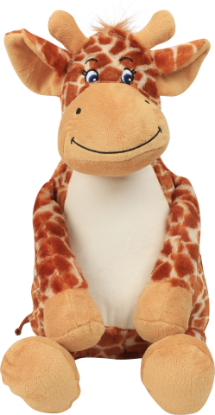 Peluche Giraffa con zip
