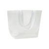 Borsa shopper trasparente in PP laminato 110 g/m2
