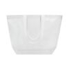 Borsa shopper trasparente in PP laminato 110 g/m2
