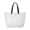 Borsa shopper trasparente in PP laminato 110 g/m2
