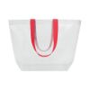 Borsa shopper trasparente in PP laminato 110 g/m2