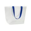 Borsa shopper trasparente in PP laminato 110 g/m2