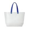Borsa shopper trasparente in PP laminato 110 g/m2