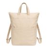 Zainetto cotone 340 g/m2. Manici corti e due tasche laterali porta bottiglie
