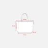Shopper con soffietto alla base in cotone riciclato 280 g/m2, manici lunghi