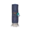 Telo mare/pareo  in cotone riciclato  da 180 gr/m2 con frange, misura 90x170 cm