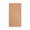 Telo mare/pareo  in cotone riciclato  da 180 gr/m2 con frange, misura 90x170 cm