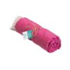 Telo mare/pareo  in cotone riciclato  da 180 gr/m2 con frange, misura 90x170 cm