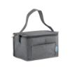 Borsa termica in r-pet melange con interno argentato