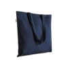 Borsa shopper a tinta unita in cotone riciclato da 280 g/m2