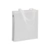 Shopper in R-pet 80 g/m2 con soffietto e manici lunghi