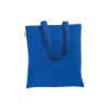Borsa shopper a tinta unita in cotone riciclato da 140 g/m2. È certificata GRS