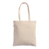 Borsa shopper naturale in cotone riciclato da 140 g/m2. È certificata GRS