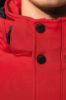 Parka uomo softshell imbottito con cappuccio