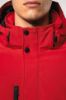 Parka uomo softshell imbottito con cappuccio